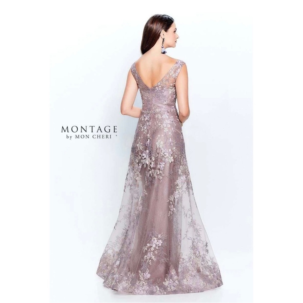 Montage by Mon Cheri Mother of the Bride Dress in Pink Topaz - Picture 2 of 16